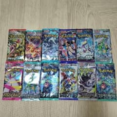 未開封】ポケモンカード 拡張パック 12パック まとめ売り - メルカリ