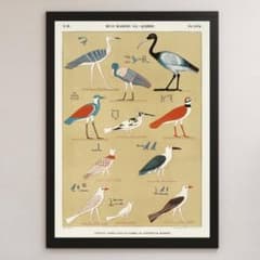 古代壁画の油絵 ツタンカーメンとその王妃、ツタンカーメンの墓、ルクソール