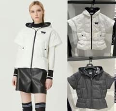 新品PXG ゴルフ レディース 半袖 ダウン アウター ジャケット - メルカリ