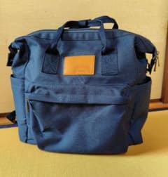 マザーズバッグ☆マザーズリュック　パパにも♪　キャンバス 2way リュックのサムネイル