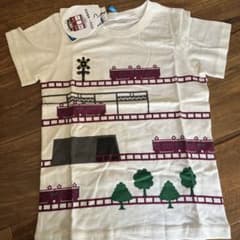 新品　阪急電車➕ブランシェス　コラボ半袖Tシャツ　130のサムネイル
