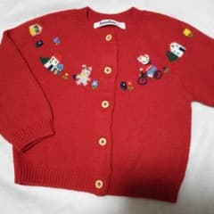 familiar　ニットカーディガン　80のサムネイル