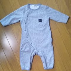裏起毛カバーオール ロンパース babyのサムネイル