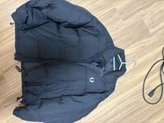 FRED PERRY ダウンジャケット ネイビー - メルカリ