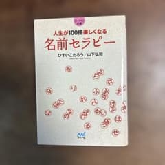 人生が100倍楽しくなる 名前セラピーのサムネイル