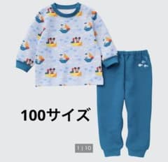 UNIQLO KIDEA キディア  キルトパジャマ 100のサムネイル