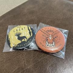 ジブリ もののけ姫 缶バッジコレクション シシガミ様 / ヤックルのサムネイル