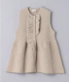 アリス様専用 UNITED ARROWS フォックスカシミヤ フリル ベスト - メルカリ