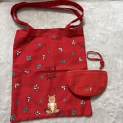 SK-II × Maison Kitsuné トートバッグ ポーチ セット