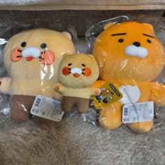 Kakao Friends 봉제인형 3점 세트