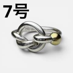 【7号】オールドティファニー　フック＆アイ　ラブノット　リング　925×750 TIFFANY&Co. ティファニー フック＆アイ ラブノット リング 7号相当