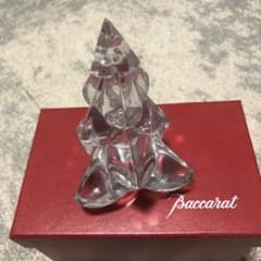Baccarat バカラ クリスマスツリー オブジェ