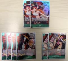 ワンピースカード FILM ナミ ルフィ ブルックのサムネイル