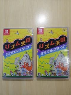 【新品未開封】リズム天国 ミラクルスターズ Switchソフト 2本セットのサムネイル
