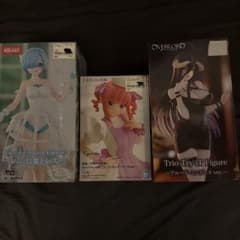 【未開封】フィギュア　まとめ売り 19個 五等分の花嫁、まどマギ、レム、アルベド FIG] PRISMA WING アルティメットまどか&悪魔ほむら 劇場版 魔法少女