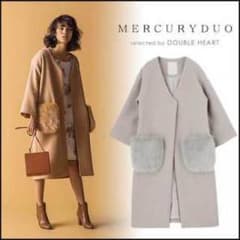マーキュリーデュオ♡ファーポケットコートのサムネイル