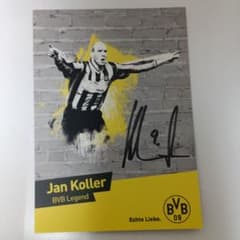 Jan Koller BVB Legend サイン入りカードのサムネイル