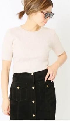 18SS Deuxieme Classe  リブニットカットソーのサムネイル