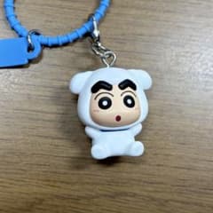 Crayon Shin-chan Shiro Costume Mascot Charm
