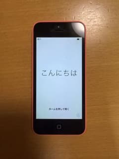 iPhone 5c 32GB ピンク A1456 初期化済み 動作確認済み - メルカリ