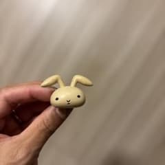 크레용 신짱 페이스링 토끼
