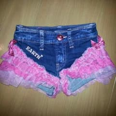 ピンクフリルパンツ☆送込のサムネイル