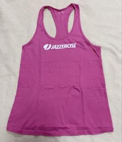 新品　ピンクロゴ　トップス　Sサイズ　ジャザサイズ ジャザサイズ ロゴ タンクトップ ピンク Sサイズ Jazzercise - メルカリ