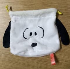 スヌーピー ぬいぐるみ巾着 ポーチのサムネイル