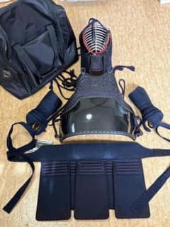 剣道防具セット（面・小手・胴・垂・バッグ） 中学生 中古 150センチ 