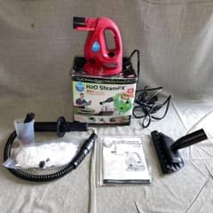 H2OスチームFX Amazon | 【正規品】H2OスチームFX 8点デラックスセット (レッド