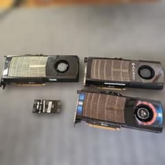 完動品】3WAY-SLI Nvidia GeForce GTX480 セート - メルカリ
