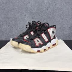 【日本未発売】 Nike Air More Uptempo Black Redのサムネイル