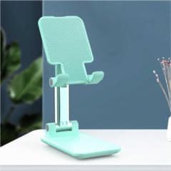 スマホ スタンド 折りたたみ式 コンパクト 緑のサムネイル