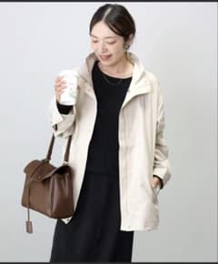 [週末限定価格]スタンドカラーT/Cピーチサイドボタンマウンテンパーカーのサムネイル
