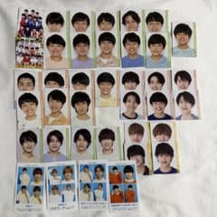 【6/5まで】関西Jr 厚紙 デタカ 証明写真 まとめ売りのサムネイル