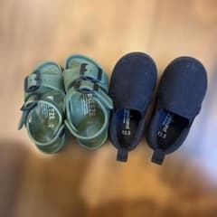 子供用サンダルと靴セットのサムネイル