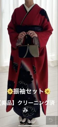 美品】クリーニング済み 振袖 振袖セット 成人式 レディース - メルカリ