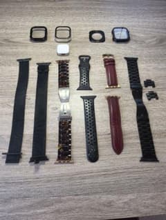 【Apple Watch46mm】バンドセット各種、充電機器タイプC、カバー3個のサムネイル