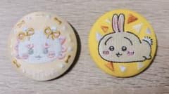 ちいかわ 刺繍缶バッジ1、2　シーサー うさぎのサムネイル