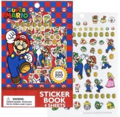 スーパーマリオ シール 300カット ぷくぷくシール 大容量 ステッカー マリオのサムネイル