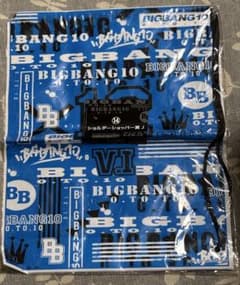 BIGBANG 복권 숄더 쇼퍼상(파랑) KRUNK 하트형 캔 배지(파랑)