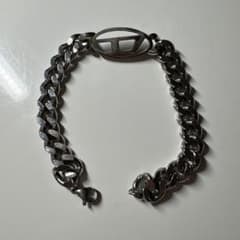 DIESEL ブレスレット チェーン シルバーのサムネイル
