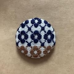 ♢こぎん刺し ブローチ♢のサムネイル