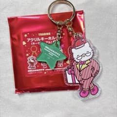 ルミネ限定 クリスマス ハローキティ アクリルキーホルダー ジョージ お父さんのサムネイル