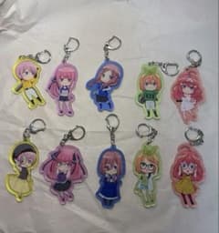 五等分の花嫁 デフォルメアクキー　メガネ&スポーツのサムネイル