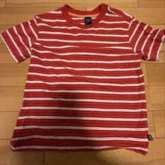 GAP ボーダー Tシャツ レッド 120cmのサムネイル