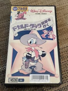DVD未発売□VHS□ビデオ□ポニー版 旧声優 吹替□ドナルドダック西部を