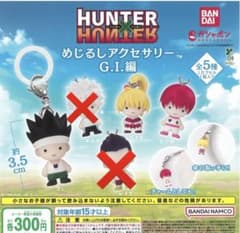 あ*き様 HUNTER×HUNTER めじるしアクセサリー G.I.編　ゴンビスのサムネイル