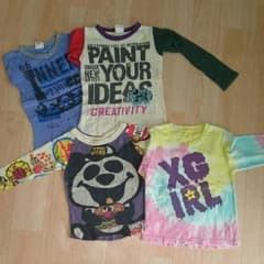 専用♪子供服セールさま☆Tシャツ90と100の３点セットのサムネイル