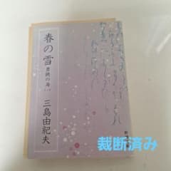 【裁断済み】春の雪